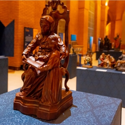 Museu de Arte Sacra leva exposição “Arte Sacra para Ver e Sentir' ao Santuário de Frei Galvão, em Guaratinguetá