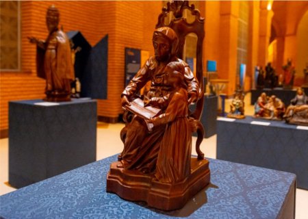 Museu de Arte Sacra leva exposição “Arte Sacra para Ver e Sentir' ao Santuário de Frei Galvão, em Guaratinguetá